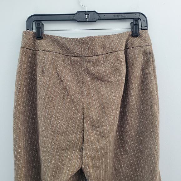 R.Q.T Striped Cuffed Ankle Pants Suit 8 - Picture 13 of 16